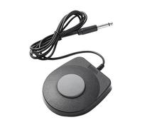 Ysyqkn Electronic Sustain Pedal, Drum Pedal, Keyboard Pedal, Percussion Pedal, Accessories, PP Material, Function, Sensitive, Portable, Adaptive, 6.5 mm Interface
