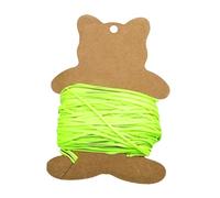 Ysyqkn Flat Nylon Cable Reel for, Spare Part, Portable, Easy to Attach for Diving, Underwater Searching And Cave Exploration, Yellow