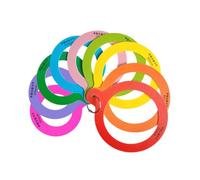 Ysyqkn Fruit Caliper Professional Measuring Device for Evaluating Diameter, PP Sorting Tool Designed for Classification and Selection in The Market, 9 Rings