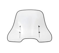 Ysyqkn Motorcycle Wind Universal Windscreen Deflector With Clear Debris And Wind Protection Stable Bracket Fit suitable, 60CM 3MM, Butterfly Black