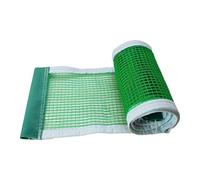 Ysyqkn Portable Table Tennis Net Replacement Pong Net Accessory Easy to Install in PE for Training Matches Sports Activities at Home And Office, Green