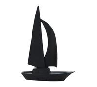 Ysyqkn Sailboat Statue Miniature Sailing Boat Model 15x5x21.5cm