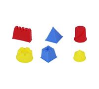 Ysyqkn Sandcastle Building Kit, Safe Plastic Sandpit, Children's Play Tools, Ideal for Summer And The Beach