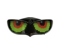 Ysyqkn Smart LED Rear Helmet Light, Ideal for Night Riding on The Road.
