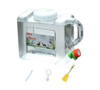 Ysyqkn Versatile Drinking Container Water Canister, Portable Transport Bucket, Camping Liquid Tank, Hiking Container, Made of PC, 5L