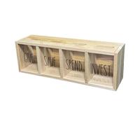Ysyqkn Wooden Storage Box - Ideal for Gifting, Storing, And Investing. Decorative Storage Box And Girls, Wood Color