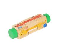 Ysyqkn Wooden Toy with Rotating Elements: Educational Toy, Grasping Function, Versatile Perception, Early Childhood Education, D, Style D