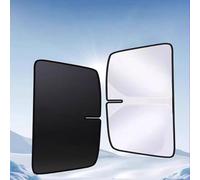 YSYSEVEN Car Windshield Cover for Ford Mustang Mach-E 2020-2024, Sunshade Dashboard Internal Accessories Blind Blocker Automobile Resis Thermal Visor Windscreen Protective