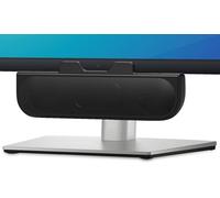 YsyYey USB Stereo PC Speaker with Monitor Clip, Soundbar with Enhanced Bass, Passive Radiator & 3-Button Control, Plug and Play - Windows/macOS, Home Office & Zoom