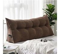 YSZBD Large Wedge Pillows Headboard Lumbar Support Cushion Waist Backrest with Pocket Couch Removable Washable Cover,for Bed Sofa Bedroom,#10-150x50x20cm