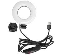 YT - 48 4in Round LED Fill Light, Portable Video Conference Lighting with Adjustable Brightness and Color Temperature, USB - Powered Ring Light for Live Streaming Vlogging Filming