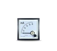 Yt72 DC Milliammeter Ammeter 1mA 5mA 10mA 20mA 30mA 50mA 100mA 500mA Pointer Small Current Cp72 1Pcs(DC5mA)