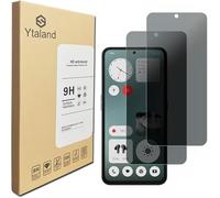Ytaland 2 Pack for Nothing CMF Phone 1 Privacy Screen Protector, Anti Spy Anti Peep Bubble-Free 9H Hardness Tempered Glass Film Cover
