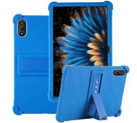 Ytaland Case for Blackview Mega 2 12 Inches, Multi-View Soft Thin Silicone Mobile Phone Case Shockproof Drop Protection Bumper Case Cover (Blue)