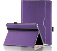 Ytaland Universal Case for HotLight Tablet 10 Inch/Doogee U11 11 Inch/Doogee U9/Blackview Tablet 10 11 Inch/TPZ Tablet/Pritom Tablet 10 Inch, Multi-View PU Leather case for 10-11 inch Tablet (Purple)