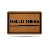Ytanie Welcome Mats for Front Door Outdoor Entry Hello There Doormat Non Slip Rubber Mat for Home Indoor Farmhouse Funny Kitchen Rugs Patio Full Brown