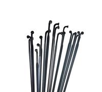 YTBHSHXZ 14G Bicycle Spokes 20 Pieces J Bend Flat 2 mm Elbow with pples(277 Mm)