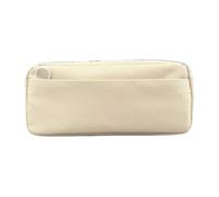 YTBHSHXZ, 2pcs Large Capacity Cute Big School Supplies Stationery Pencil Bags Pencil Pouch for Schools(Beige)