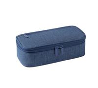 YTBHSHXZ, 2pcs Large Capacity Pencil Case Stationery Solid Color Trousse School Supplies Pencil Pouch for Schools(Blu)