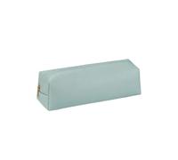 YTBHSHXZ, 2pcs Leather Pencil Case Waterproof Stationery Holder Storage Zipper Pencil Pouch for Schools(Grün)