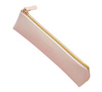 YTBHSHXZ, 2pcs Pencil Bag Solid Color Student Supplies School Office Stationery Supplies for Schools(Beige)
