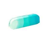 YTBHSHXZ, 2pcs Soft Silicone Pencil Case Waterproof Large Storage Bag for School Organizer Supplies for Schools(Grün)