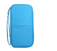 YTBHSHXZ, 2pcs Solid Color Canvas School Pencil Case Creative Stationery Pen Case Pencil Box for Schools(Blu)