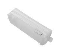 YTBHSHXZ, 2pcs Transparent Pencil Case Simple Storage Pencil Box Office School Supplies Stationery Box for Schools(Wit)