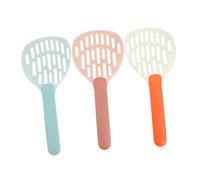 YTBHSHXZ 3pcs Wide Mouth Long Handle Litter Scooper for Cats Non-slip Ergonomic Grip Design