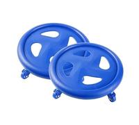 YTBHSHXZ, Abdominal Plate Wheel Roller Trainer Body Building Ab Roller Belly Core Trainer For Home Fitness(2pcs)