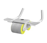 YTBHSHXZ, Abdominal Wheel Self Rebound Abdominal Wheel Heavy Duty ABS Wheel Abdominal Exercise Equipment(Yellow)
