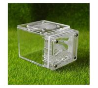 YTBHSHXZ, Ant Farm Nest Square Ant Farm Acrylic Ant Castle Clear Handmade Ant Habitat Unique Educational Ant Colony Ecosystem Ant House(White)