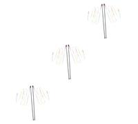 YTBHSHXZ cat teaser, 6pcs Interactive Cat Kicker Toy Catnip Toys Teaser Stick Rainbow Strap