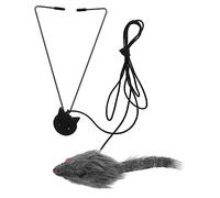 YTBHSHXZ cat teaser, Adjustable Teasing Stick Kitten Teaser Cat Hanging Pet Accessory