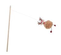 YTBHSHXZ cat teaser, Christmas Interactive Kitten Toy for Indoor Play Anxiety Alleviation Safe Teasing Rod for Cats(Multi)