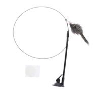 YTBHSHXZ cat teaser, Funny Cat Stick for Cats Sucker Kitten Teaser Adhesive to Windows