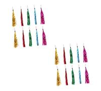 YTBHSHXZ cat teaser, Interactive Cat Toys Soft Squeaky Teaser Stick for Kitten(Assorted Colorx2pcs,27X5CMx2pcs)