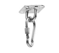 YTBHSHXZ Ceiling Hooks, Hook 1 Set for Hanging Chair Sandbag Yoga Aerial Hammock Load-Bearing(D,M6)