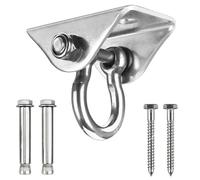 YTBHSHXZ Ceiling Hooks, Load-Bearing Hook Ceiling Fixed Plate Swing Accessories for Boxing Sandbag Hanging Chair(B)