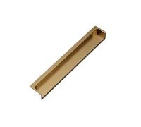 YTBHSHXZ Drawer Handles， Shoe Cabinet Dark Handle Embedded Moving Door Closet Buckle Hand Invisible Drawer Modern Simple(Champagne Gold 200)