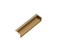 YTBHSHXZ Drawer Handles， Shoe Cabinet Dark Handle Embedded Moving Door Closet Buckle Hand Invisible Drawer Modern Simple(Champagne Gold 120)