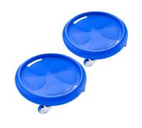 YTBHSHXZ, Fitness Roller Abdominal Exercise Wheel Roller Total Body Exercise System Coasters Abdominal Exercisers(2pcs)