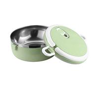 YTBHSHXZ Lunch Box， Bento Boxes 700ml Portable Lunch Box Insulated Stainless Steel Food Storage Container Foodbox with L(Green)