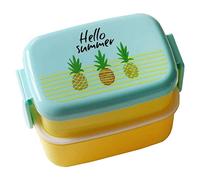 YTBHSHXZ Lunch Box， Bento Boxes Box for Teenager,Mini Teenager's Lunch, Fruit, Takeaway Snack, Small, Nut(Blue)