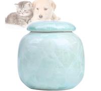 YTBHSHXZ pet urns， Urns For Pet Ashes, Handmade Ceramic Souvenir Urn, Home Or Office Decoration Display Burial