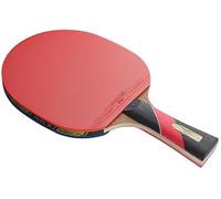 YTBHSHXZ Ping Pong Paddle, Professional with Carrying Case, 5 Wood + 2 Carbon Blade(A)