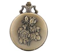 YTBHSHXZ pocket watch and chain, Vintage Hollow Pocket Watch Large Pocket Watch Quartz Men Women Thick Chain Thin Chain Pendant Men Women
