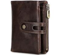 YTBHSHXZ Wallets for Men Can Put Airtag Avoid Losing Your Wallet, With1 TF Card Slot,1 SD,Gift Box(Bruin)