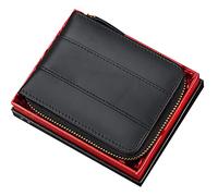 YTBHSHXZ with Blocking,Casual Change Driver's License Multi-Function Card Slot Wallet(Black,with Box)