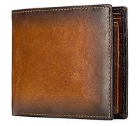 YTBHSHXZ with Blocking,Compact Multi Card Slots Soft Leather Wallet, Stylish and Casual Coin Pouch, Comes with Gift Box(Bruin,Without Box)